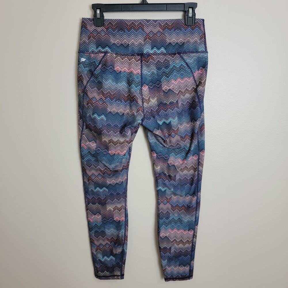 Fabletics Herringbone Print Leggings Size Medium - image 2